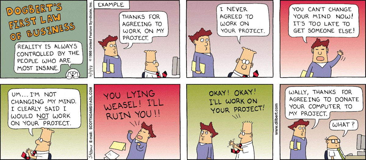 Dilbert Cartoon